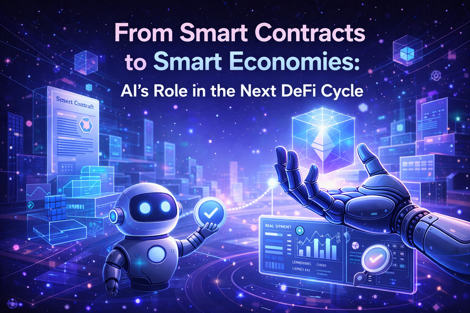 Image: From Smart Contracts to Smart Economies: AI’s Role in the Next DeFi Cycle